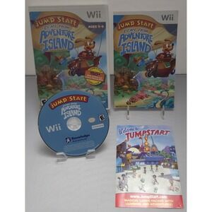JumpStart: Escape from Adventure Island - Nintendo Wii - Complete (CIB) - Tested